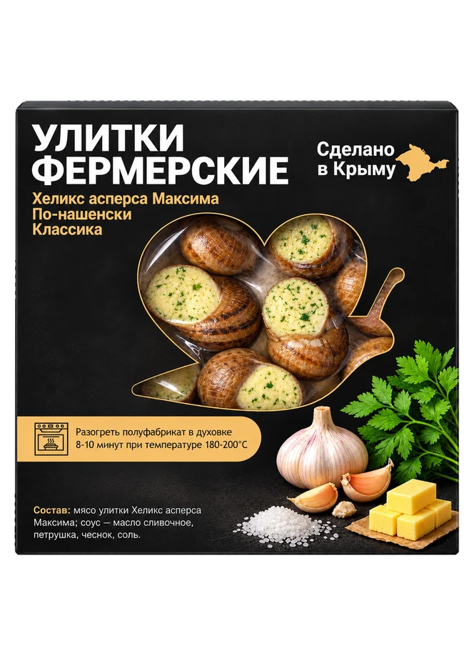 Улитки фермерские «По-нашенски», классика
